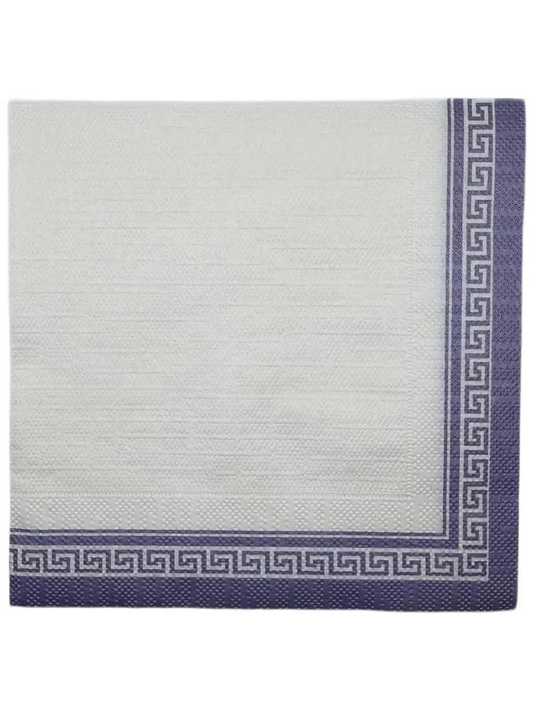 Салфетка Bouquet "Рамка Барокко.Лиловый перламутровый" 33*33см, 30шт., 2-х слойная