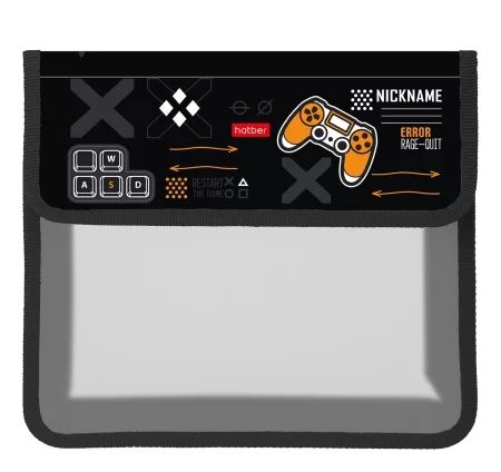 Папка д/тетрад. А5 (240*205*75) 2отд. на липучке, пластик "404: Домашка не найдена"