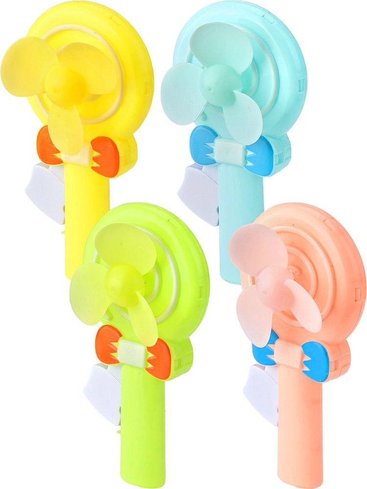 Вентилятор детский "Конфетка" 15см , цвет микс