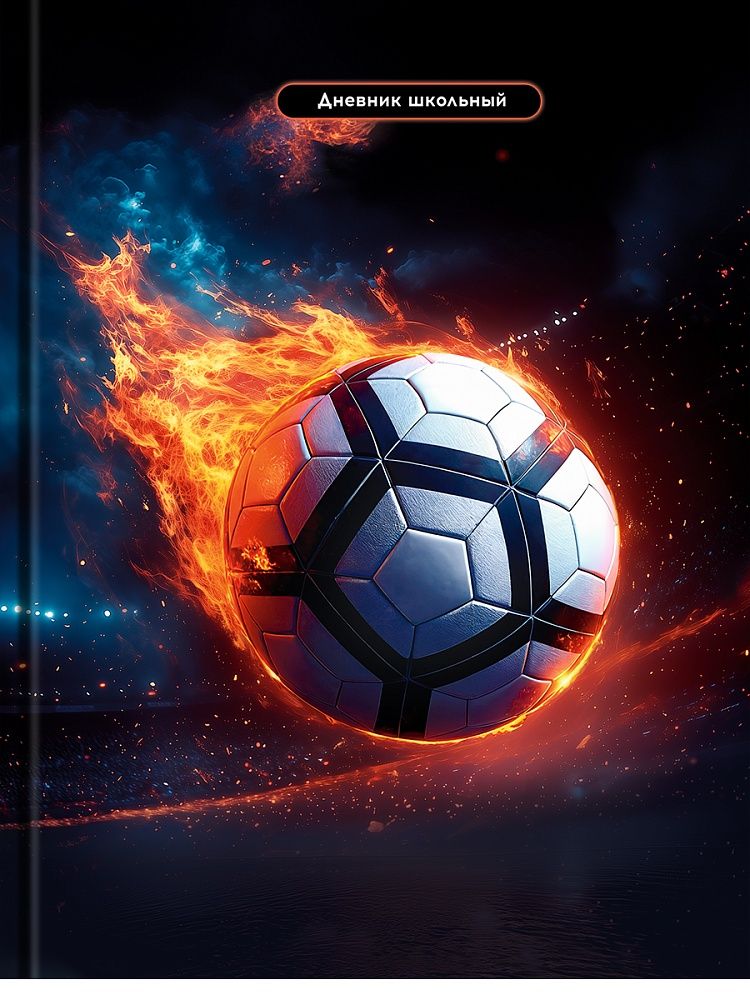 Дневник нач. шк. обл. 7БЦ "Футбольный мяч - 26" глянц.лам., 48л.