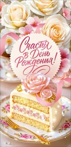 Конверт для денег "С Днем Рождения!"