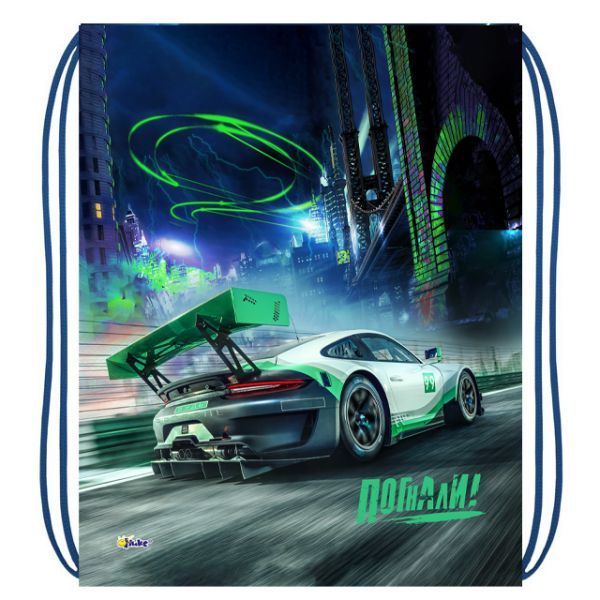 Мешок для обуви 1 отд, 330*420 "Погнали!"