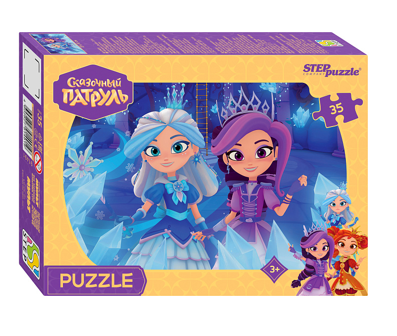 Пазлы   35 элементов  330*230мм.  "Сказочный патруль" (0+ Медиа)