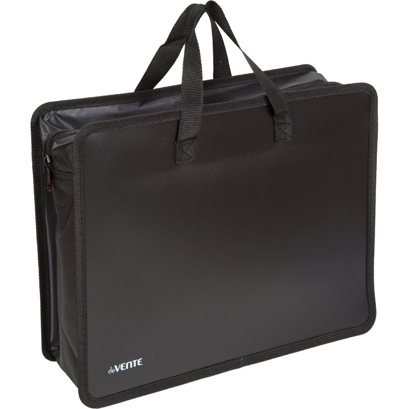 Папка А4 (335*260*100) с ручками, молния, пластик" Limited Edition. Uno"