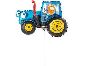 Шар фольга 17" "Котэ и Синий Трактор" 43см