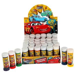 Мыльные пузыри  60мл "Машинки"