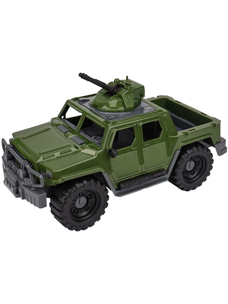 Машинка 30см Джип "Альфа" военный, хаки