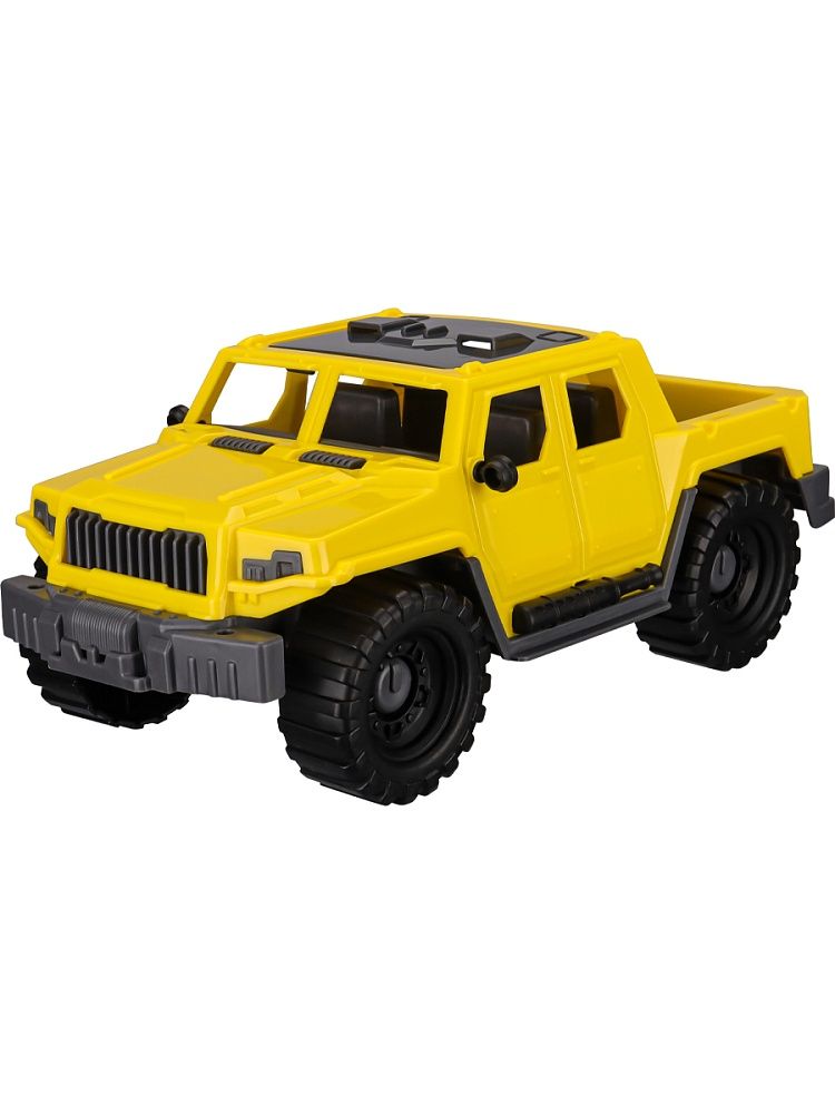 Машинка 30см Джип "Альфа" городской, желтый