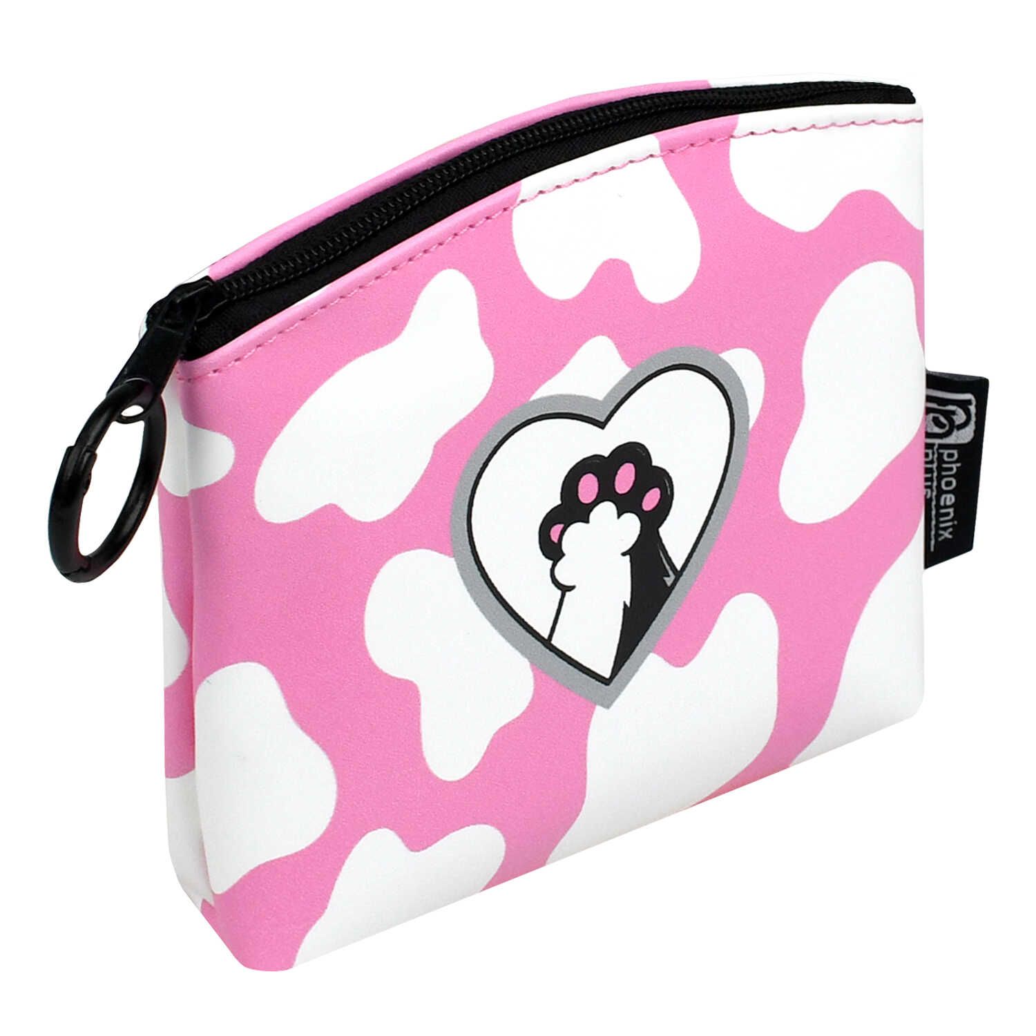 Кошелек для банкнот и монет Феникс+ "Котолапы" 11*7,5*3,5см, кожзам, молния