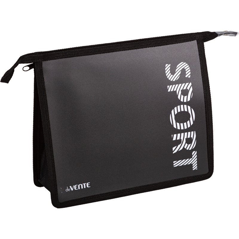 Папка д/тетрад. А5 (243x200x80) 1отд. молния сверху, пластик "Sport"