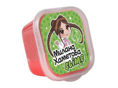 Слайм  60гр "HERO" Милана Хаметова красный отгрузка от 0˚C до -20˚C