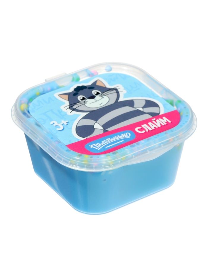 Слайм  60гр "HERO" Простоквашино голубой отгрузка от 0˚C до -20˚C