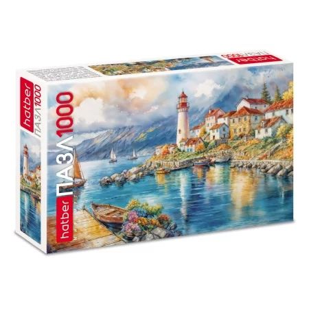 Пазлы 1000 элементов  680*480мм. "Живописный маяк"