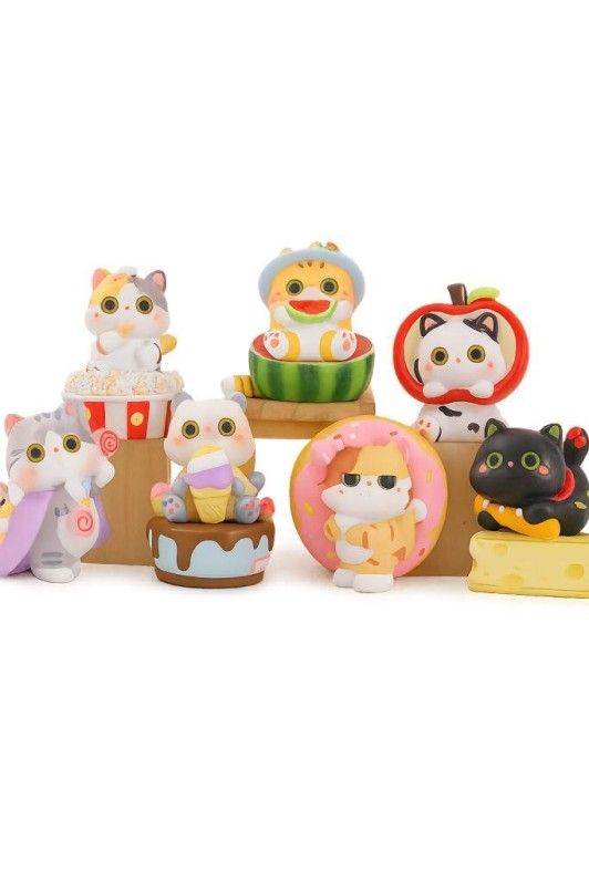 Игрушка-сюрприз в закрытой коробке "Жадный Мяу-Мяу" 8-7см