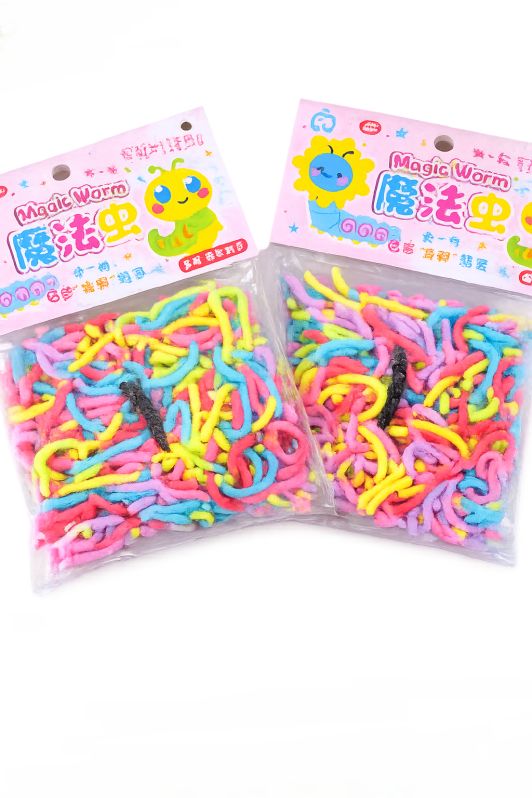 Антистресс-мялка "Волшебный червячок" микс 40гр