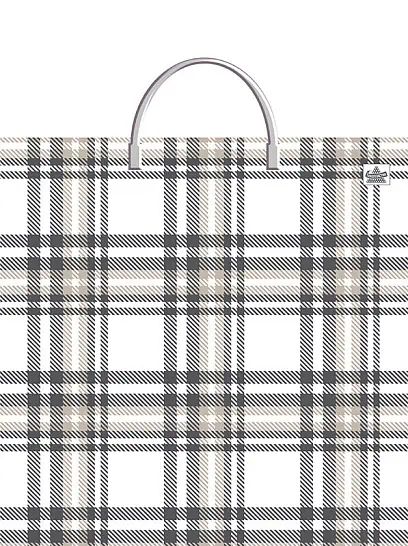 Пакет 36*37см (100мк) с пластиковой ручкой "Неизменная классика" ПВД