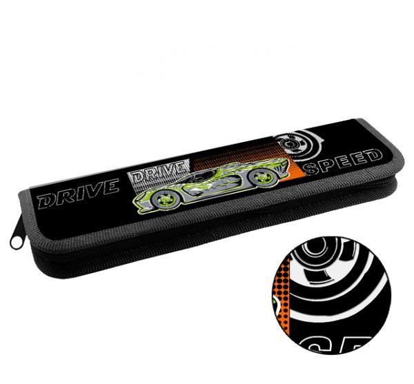 Пенал 1 отд. для кистей (270*70*27) молния, ткань "Автодрайв"