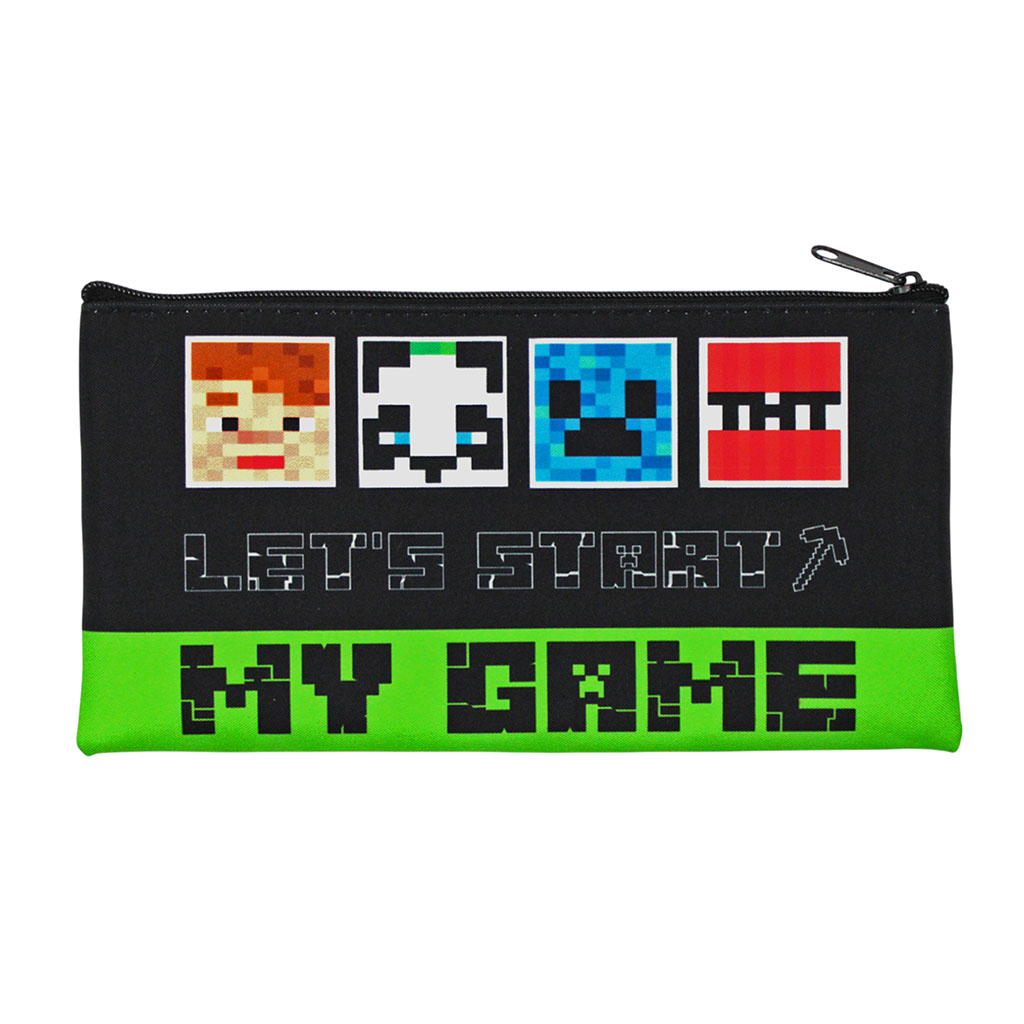 Пенал-косметичка (205*108) молния, ткань "My Game"