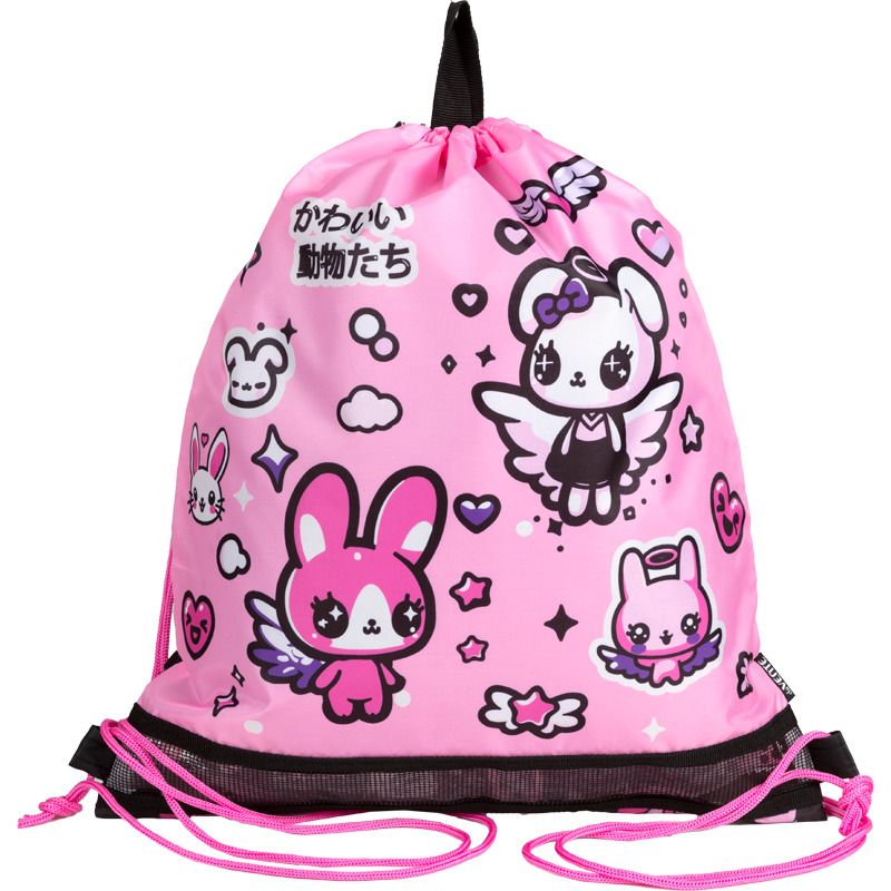 Мешок для обуви 1 отд, 400*470 Lovely Little Friends", верев.завязки, сетка д/ветиляции