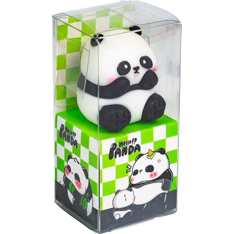 Точилка пласт. с контейнером  1 отв. "Sweet Panda"