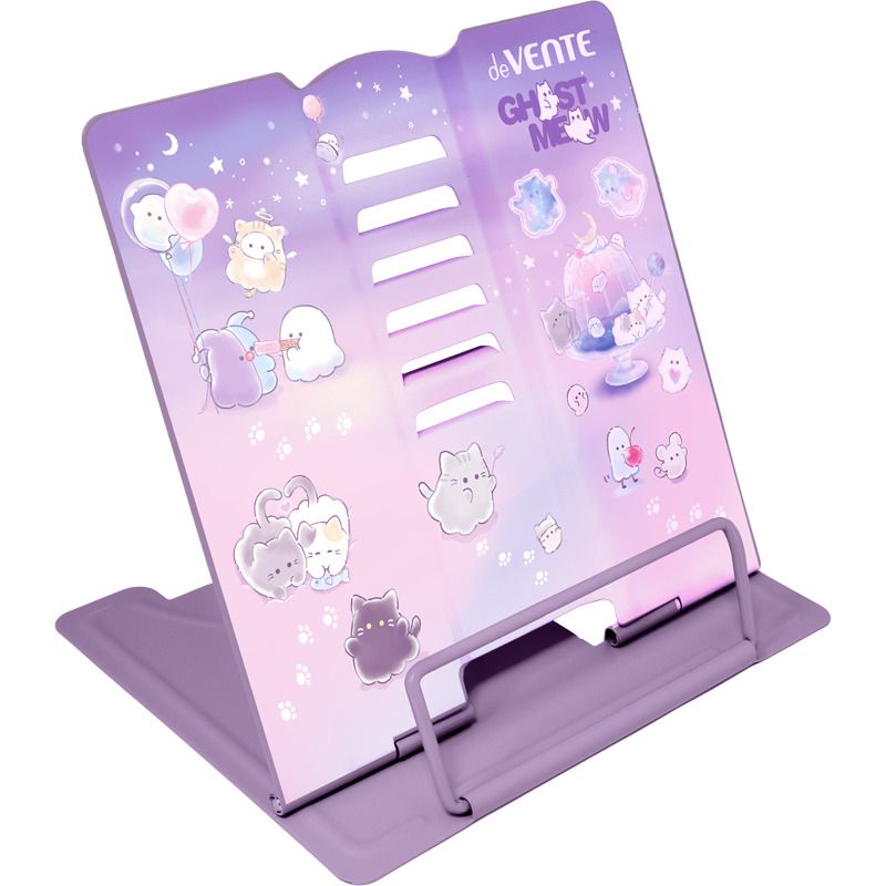 Подставка для книг "Ghost Meow" 15*15см полностью металл