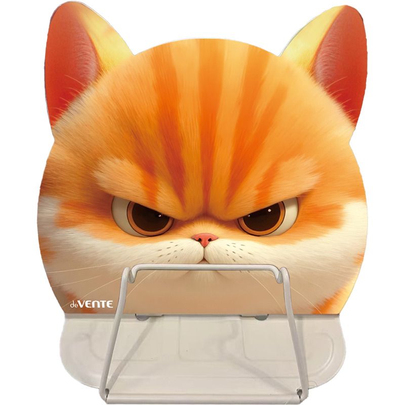 Подставка для книг "Angry Cat" 17*19см полностью металл, в форме кота