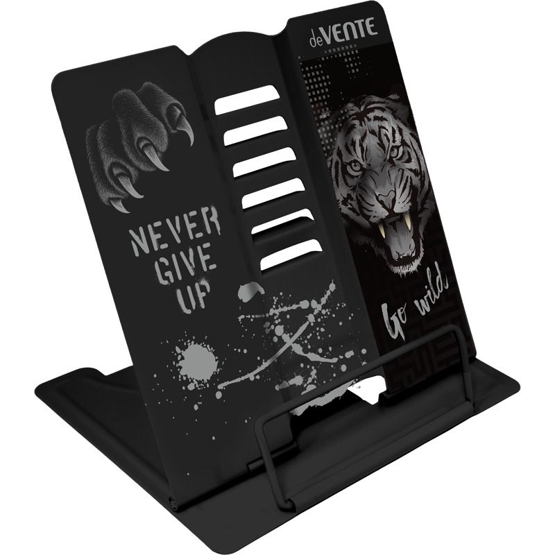 Подставка для книг "Wild Tiger" 15*15см полностью металл