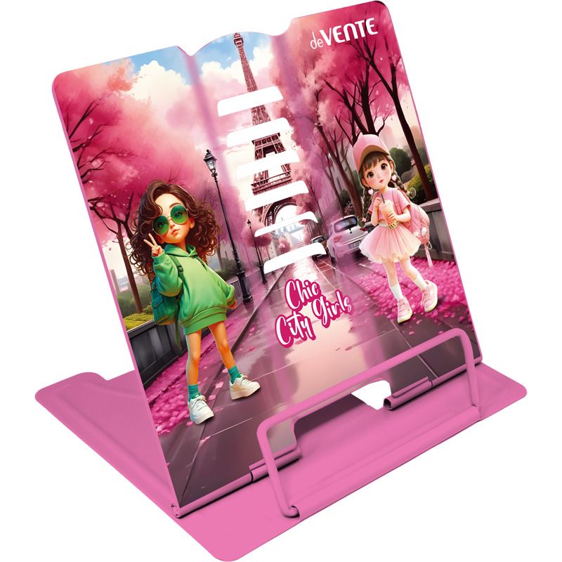 Подставка для книг "Chic City Girls" 15*15см полностью металл