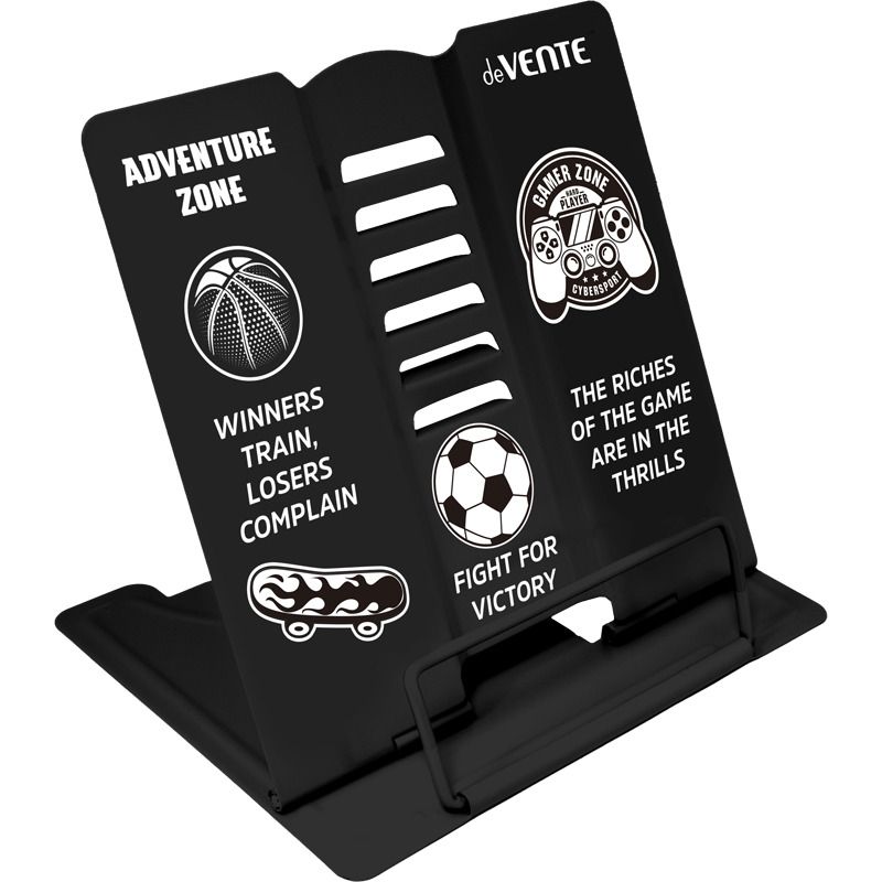 Подставка для книг "Adventure Zone" 15*15см полностью металл