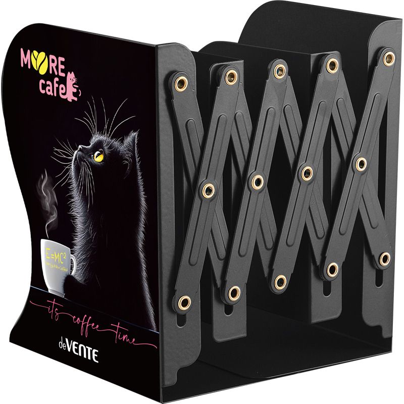 Подставка для книг "MooreCafe" 19*15см полностью металл, телескопическая