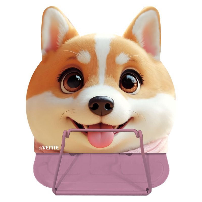 Подставка для книг "My Little Corgi" 18*19см полностью металл, в форме корги