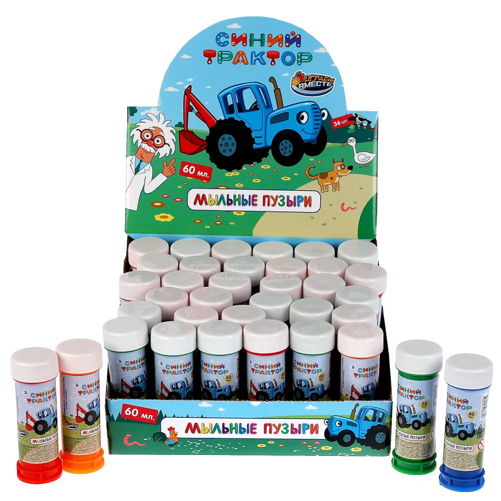 Мыльные пузыри  60мл "Синий трактор"