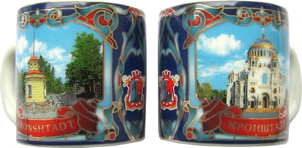 Кружка сувенирная  50мл, Кронштадт