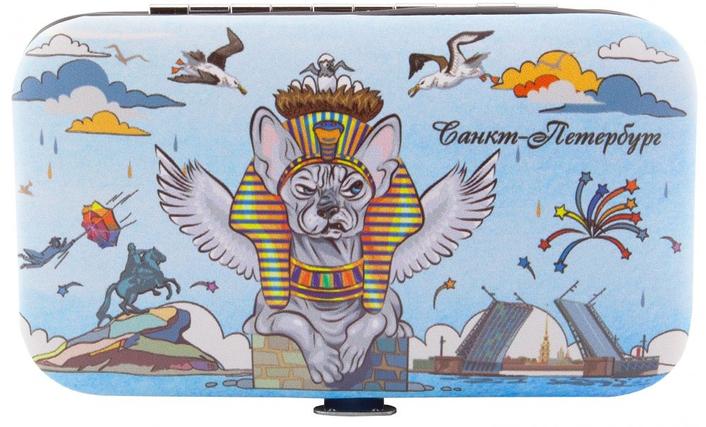 Набор маникюрный 11*6,2см "СПб. Сфинкс"