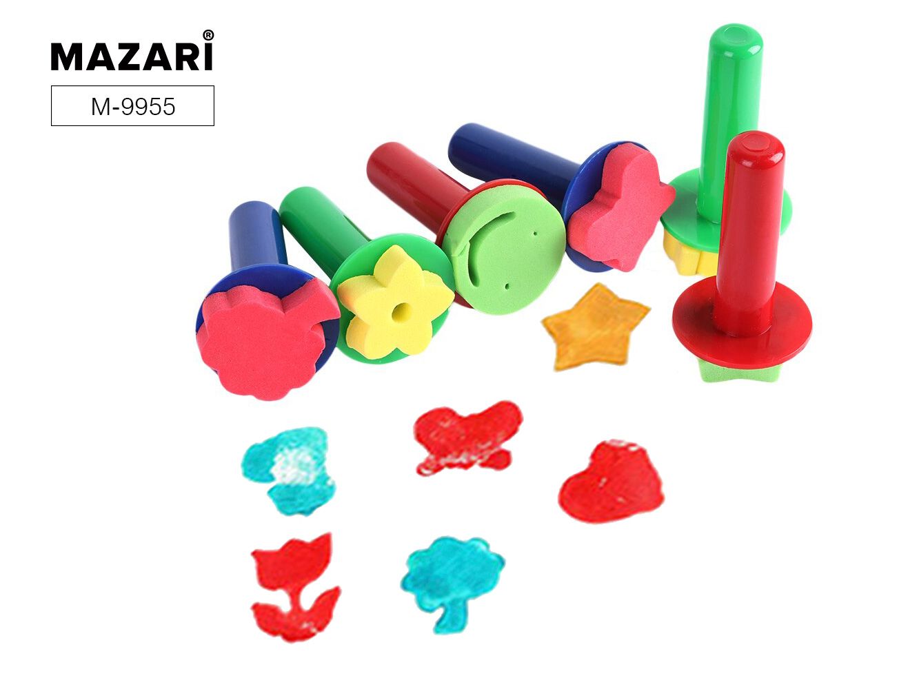 Набор штампов 6шт.