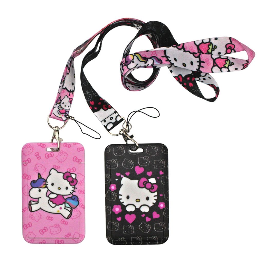 Бейдж 70*110 мм вертикальный "Hello Kitty"