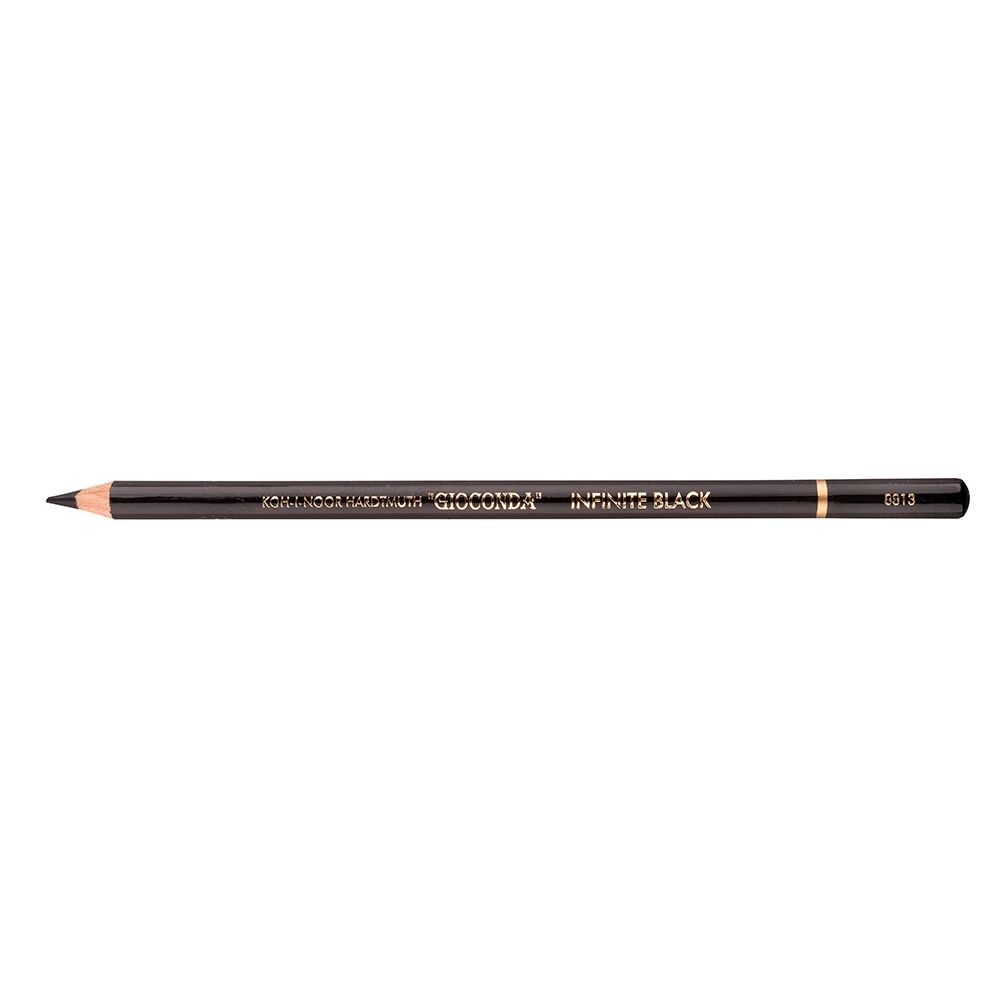 Карандаш цветной Koh-I-Noor  GIOCONDA INFINITE BLACK художественный, экстрачерный матовый