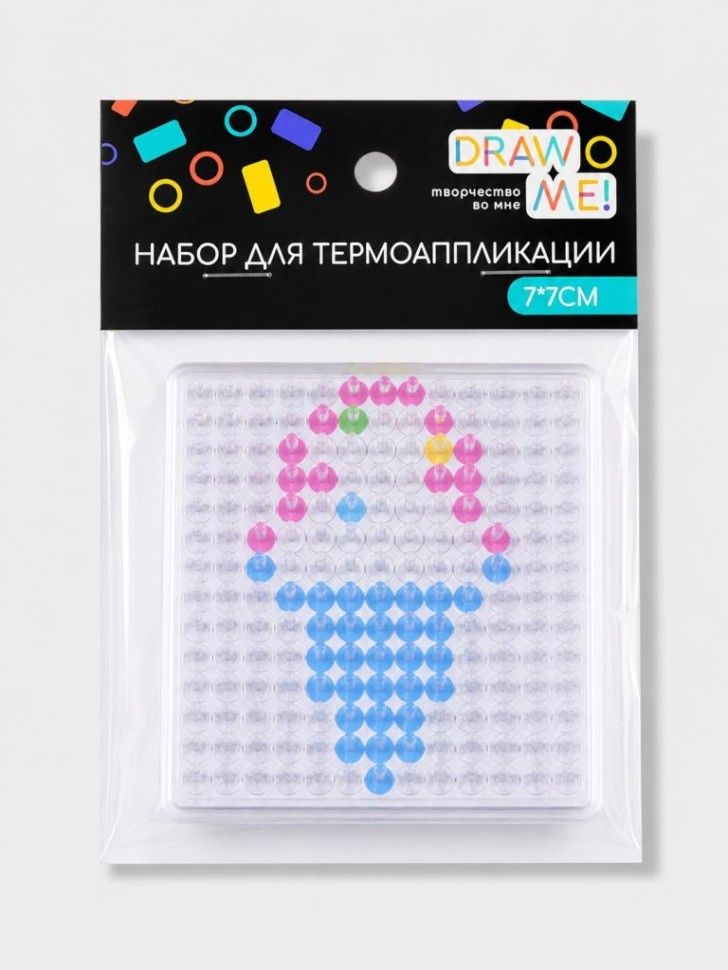 Термоаппликация 7*7см "Draw Me! Мороженое"