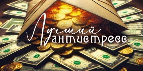 Конверт для денег "Лучший антистресс"