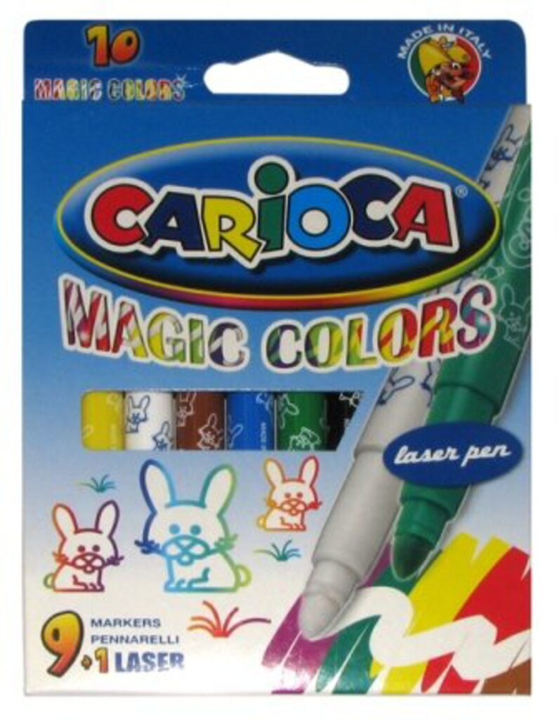 Фломастеры Magic  9цв+1 "Carioca"