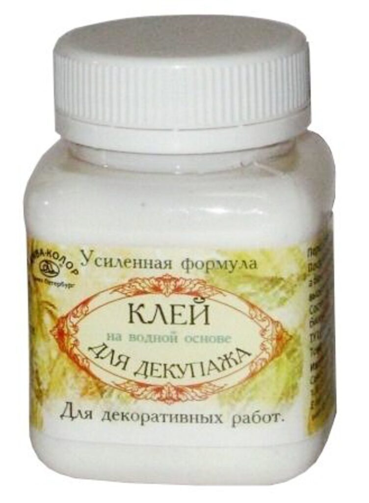 Клей для декупажа  80мл, усиленная формула