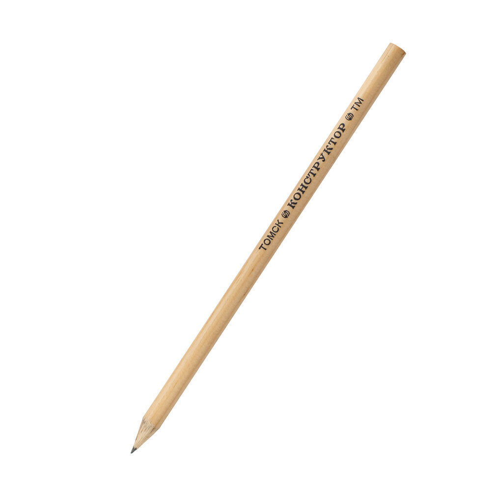 Карандаш Конструктор ТМ круглый корп. натур., заточ. 7,2*175