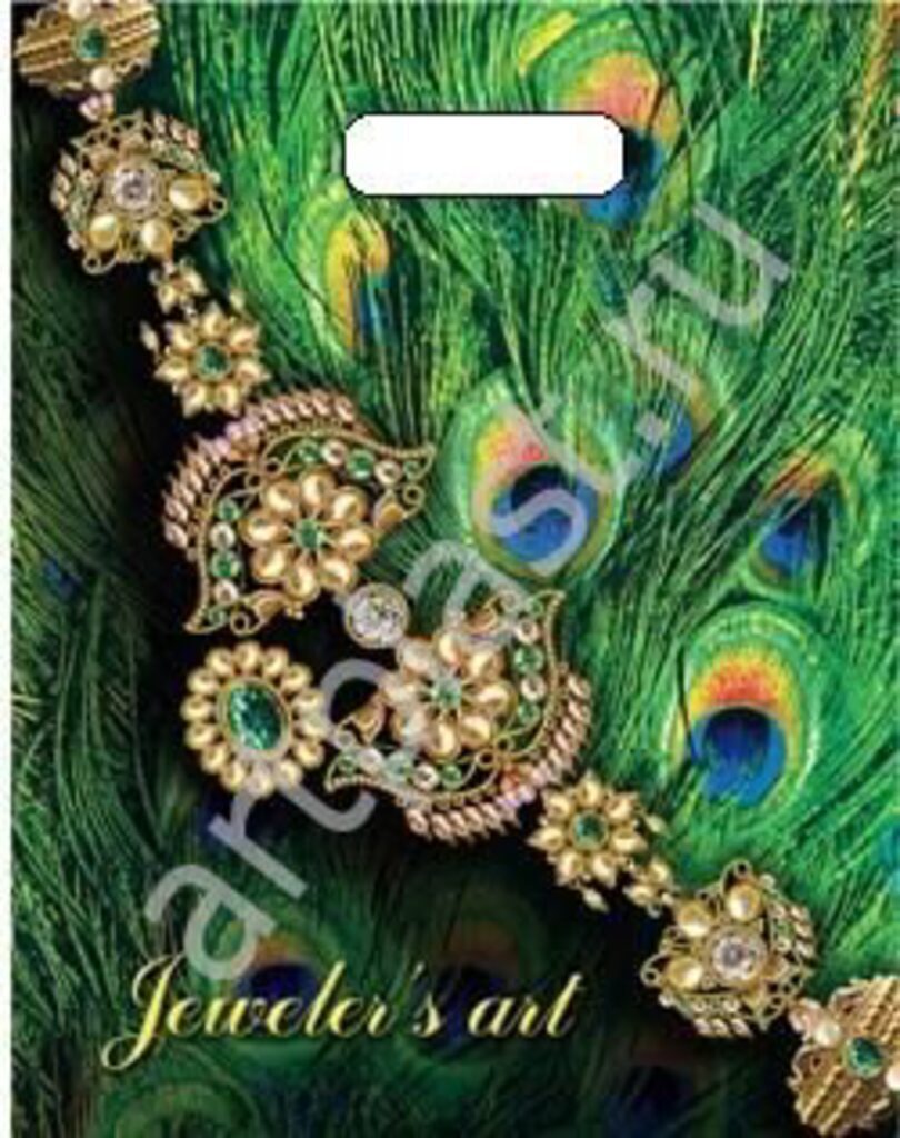 Пакет с вырубной усил. ручкой 36х45+6 (60мк) Jewelers art