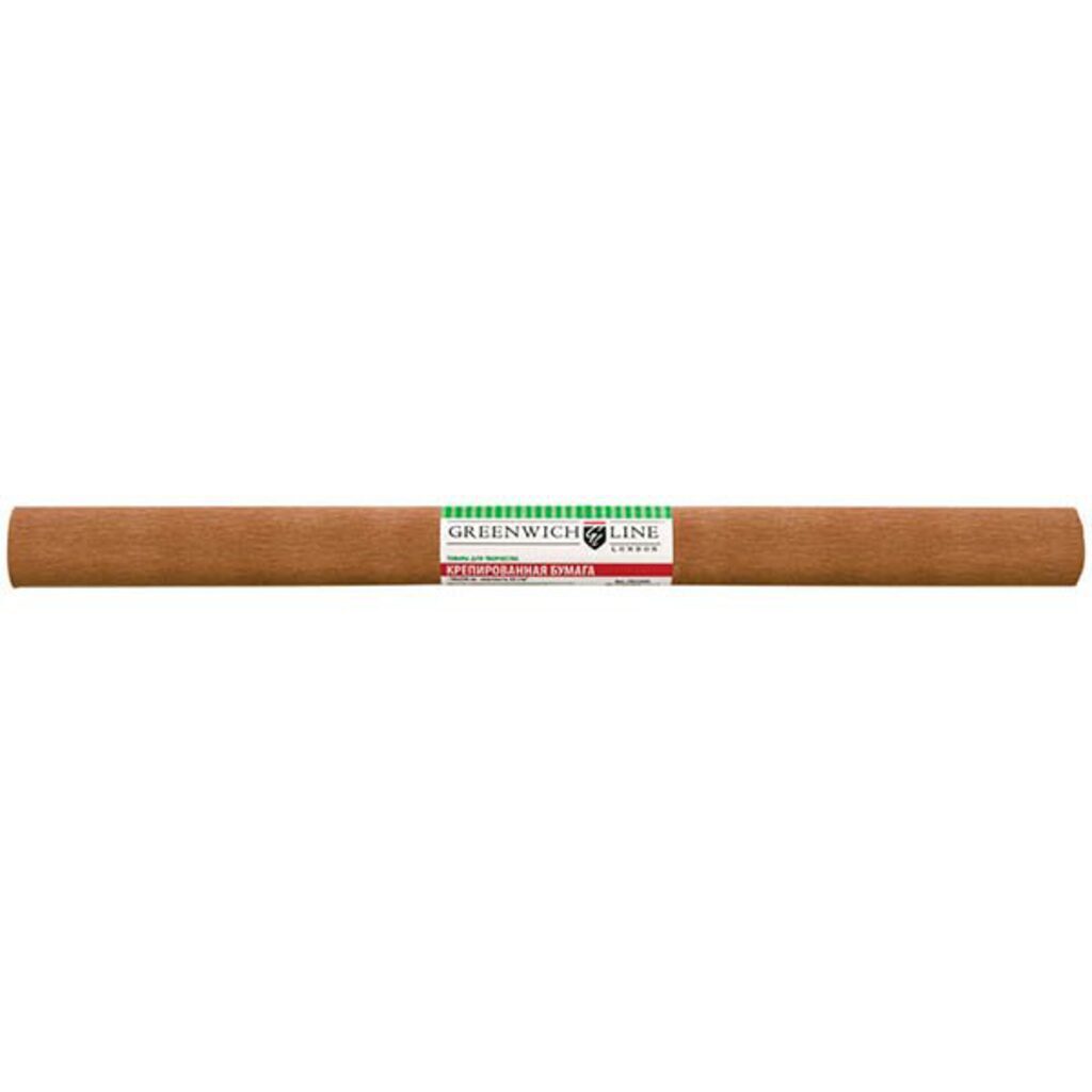 Бумага подел. 50*250 32 г/м рулон  креп светло-коричневая