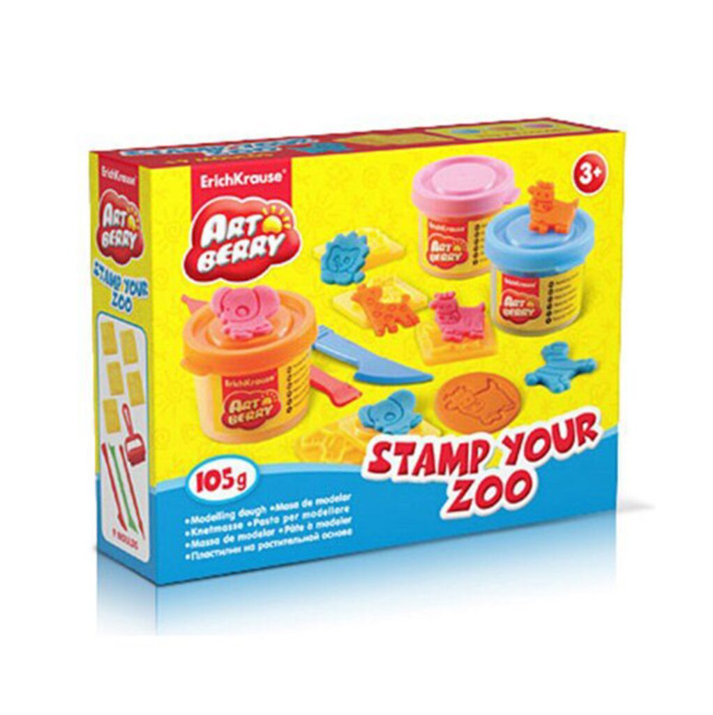 Масса для лепки "My First Set"  3 банки*100гр. + формочки