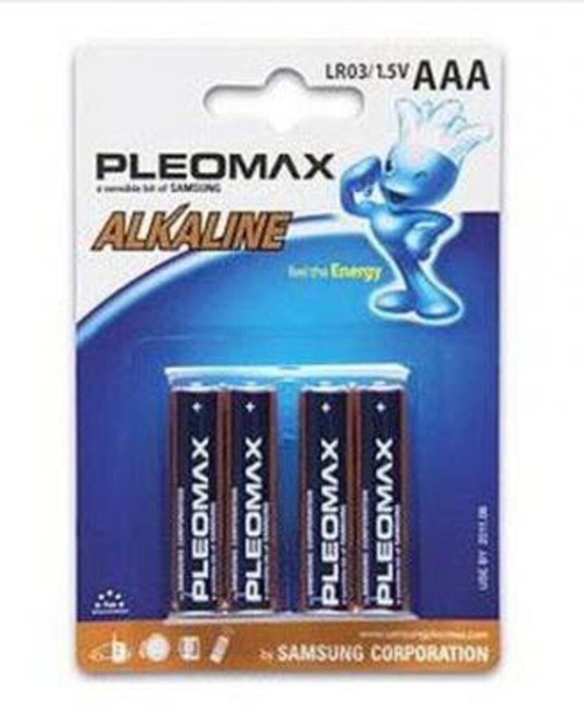 Батарейка LR-03 (ААА) Pleomax, блистер, цена за 1 шт