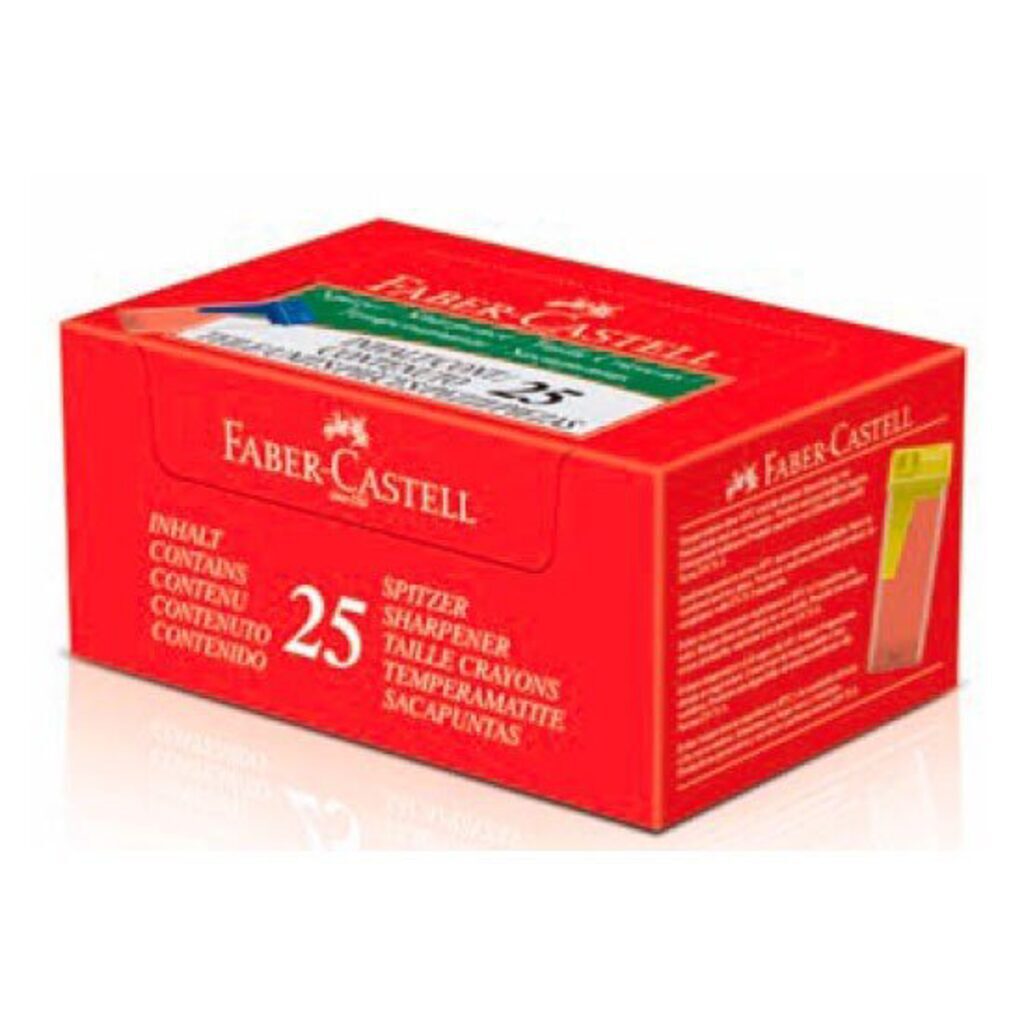 Точилка пласт. с контейнером  1 отв. классич.цвета