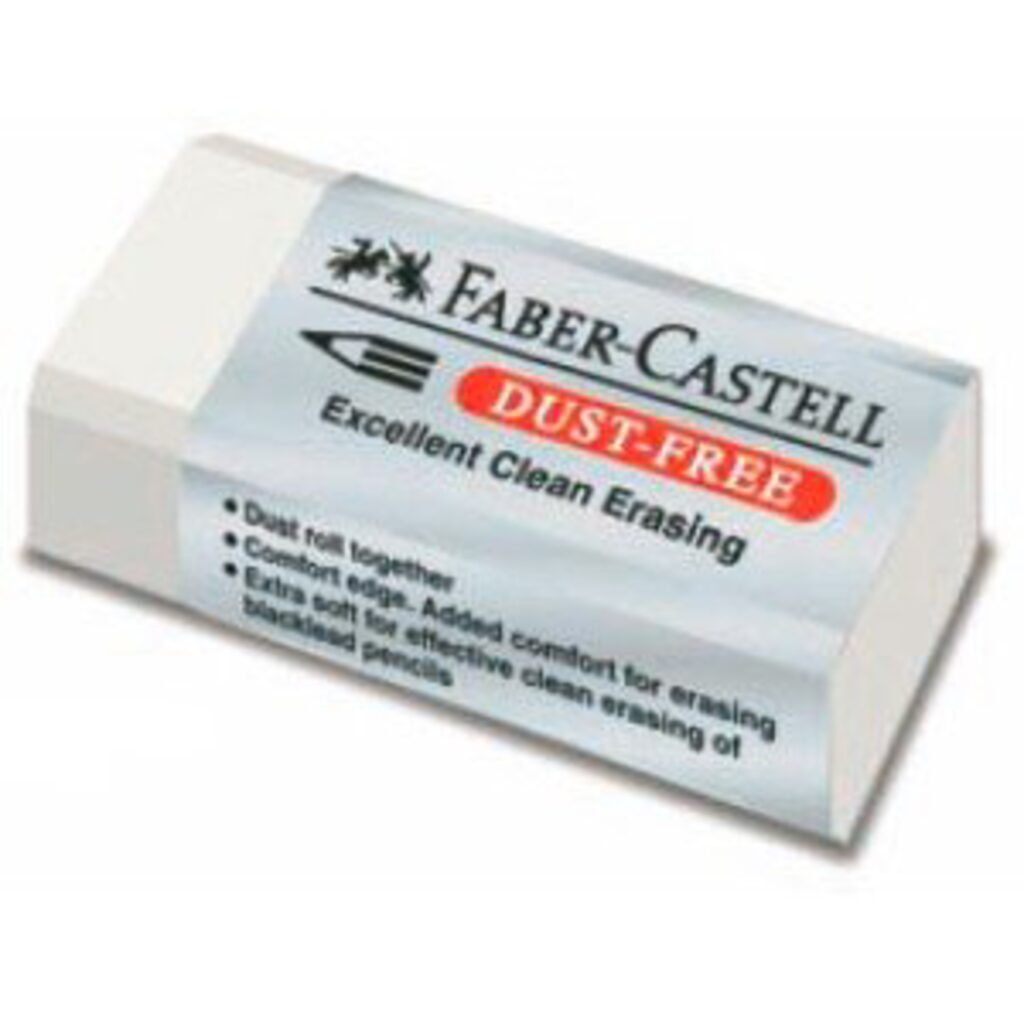 Ластик FABER-CASTELL "Dust free" в карт.блистере