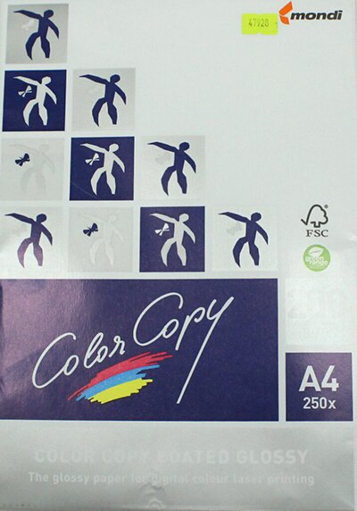 Бумага А4 COLOR COPY 200г/м2.., (250л) Glossy