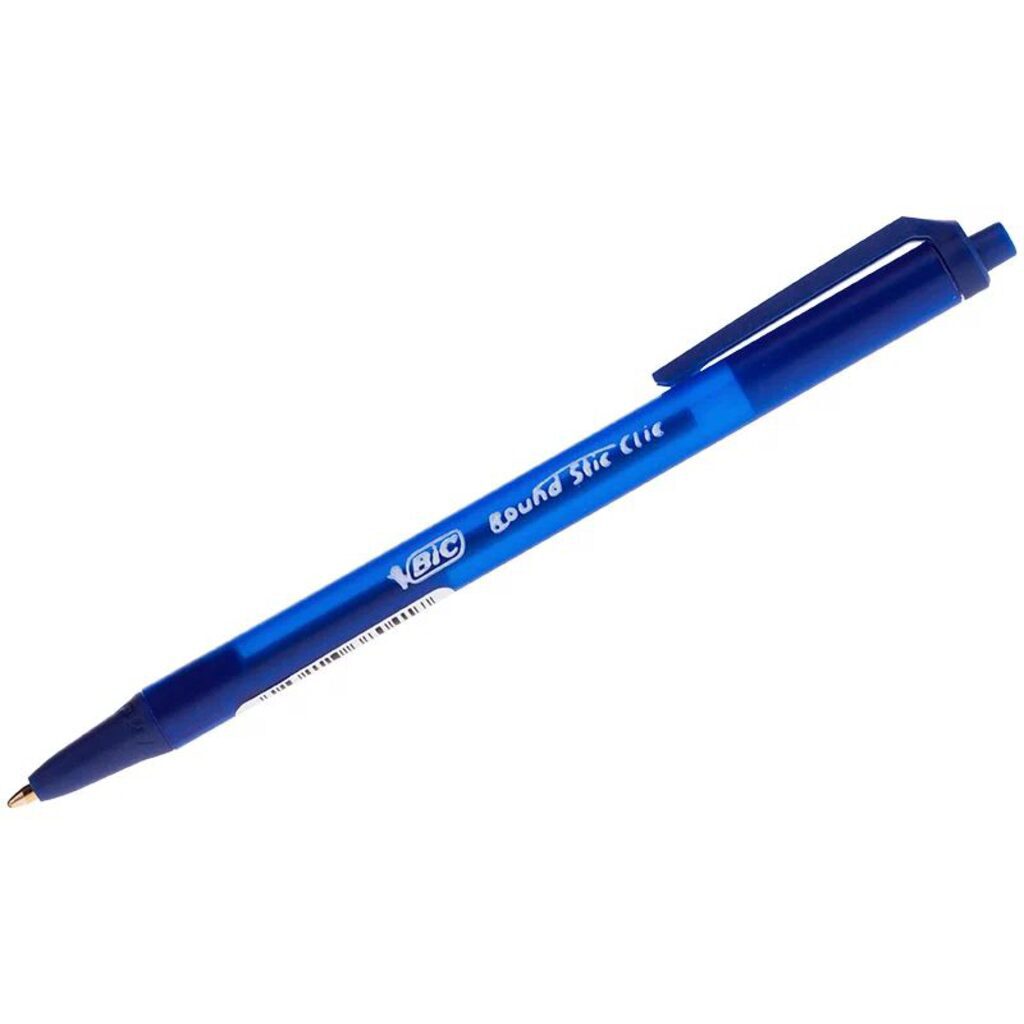 Ручка шар. BIC Round Stick Clic, синяя, 1,0мм, автомат